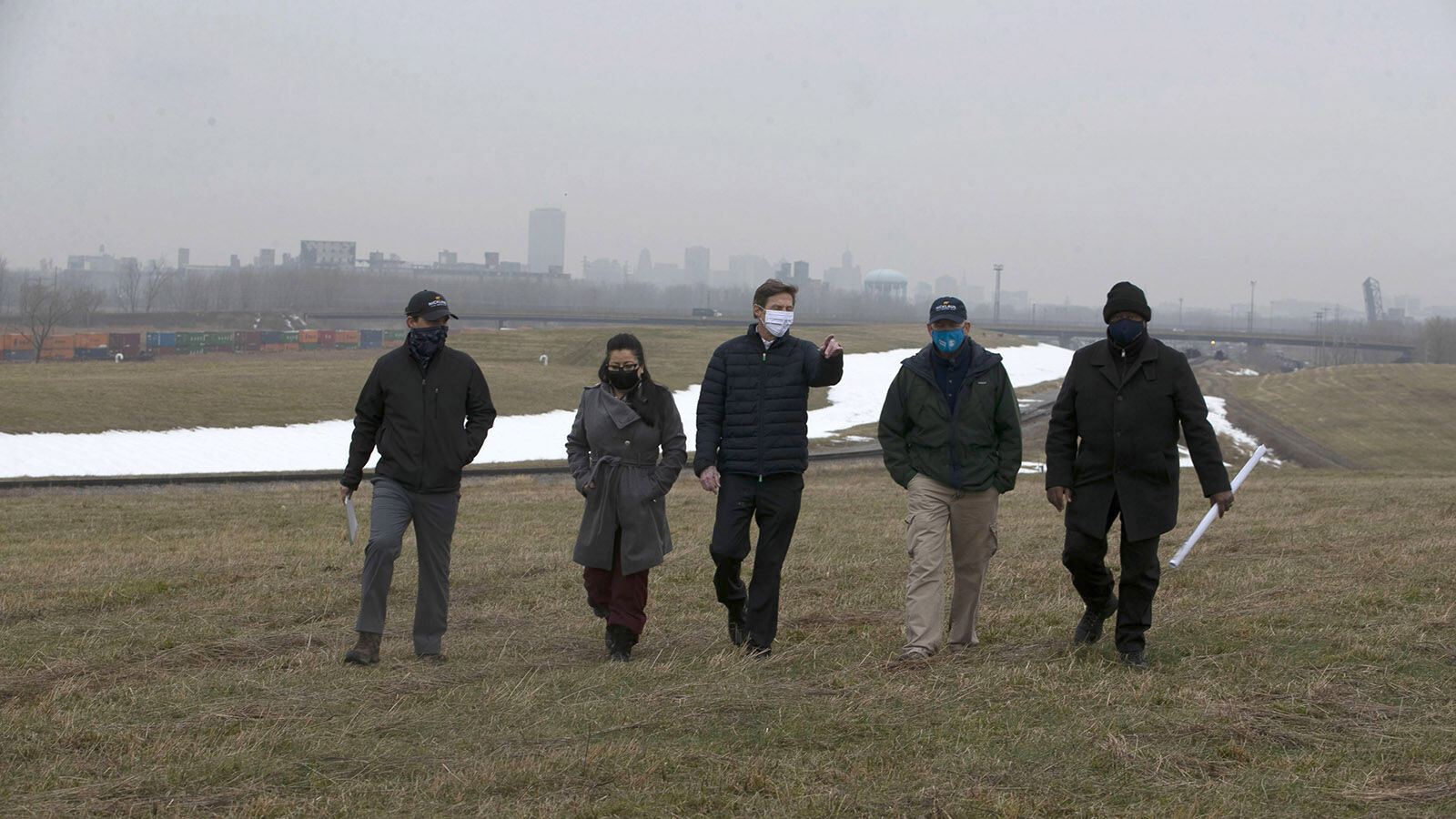 'Walking the course'